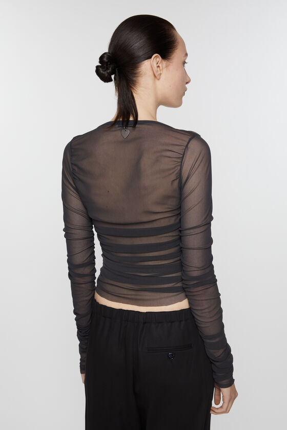 (image for) Streamlined Mesh blouse